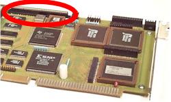 PIOX site on TORNADO mainboard