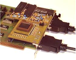 TORNADO mainboard with two SIOX daughter-cards installed