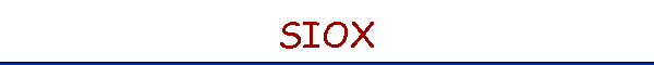 SIOX