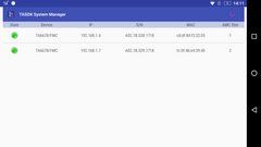 TASDK System Host Manager GUI application for Android� devices